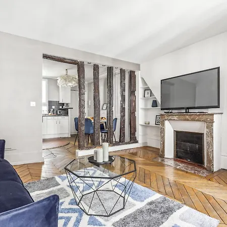 Le Marais 1br Place Saint * Parigi